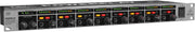 Behringer HA8000 V2 8 Channel High-Power Headphones Mixing and Distribution Amplifier